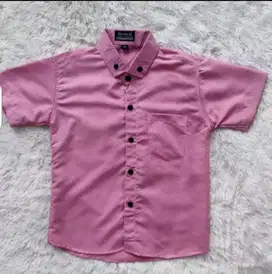 Kemeja pink anak