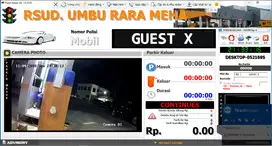 SYSTEM PARKIR PLUS INTERFACE MANLESS TIKET DAN KARTU