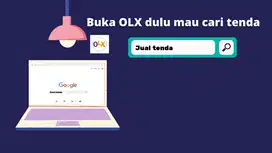 Jual Kain Tenda Ukuran 4 meter x 2 meter BARU