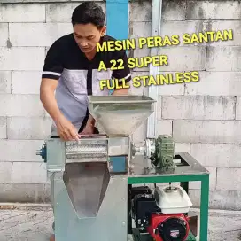 MESIN PERAS SANTAN full stainless