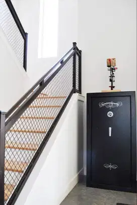 Railing besi minimalis sederhana expanded