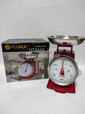 TIMBANGAN DAPUR BODY BESI 3 KG FUJIKA