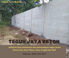 Pagar Precast Panel Beton