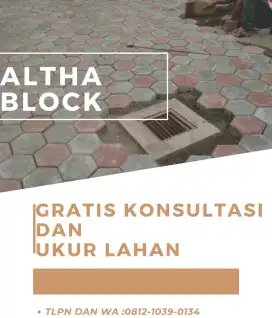 Paving block konblok conblock grass blok kanstin roster aspal bata