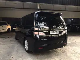 Toyota Vellfire ZG 2.4 Hitam 2012 mewah