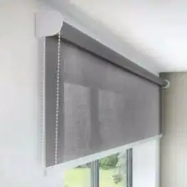 Jual roller blinds gorden wallpaper dinding