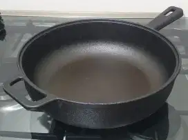 Cast Iron skillet, panci besi cor