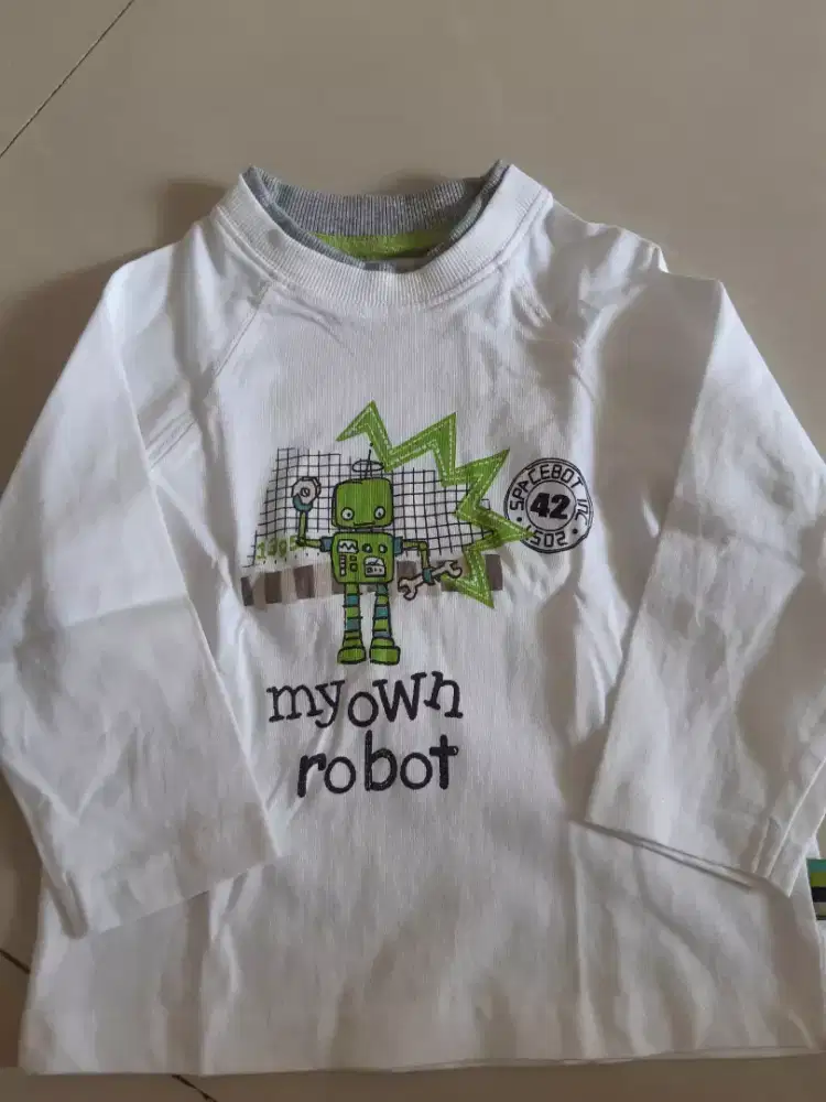 Baju lengan panjang mothercare