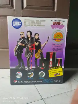 SPEAKER ORIGINAL GMC TIPE TERBARU 888G MEGA BASS GARANSI RESMI 1 THN