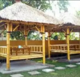 Bambu | saung bambu | saung gajebo