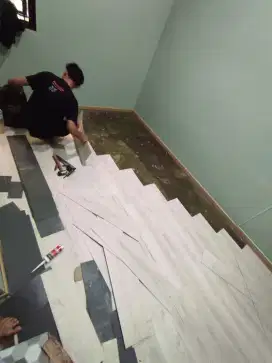 Lantai Kayu Vinyl Anti Air dan rayap