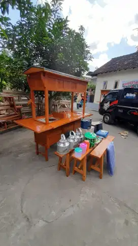 Gerobak Angkringan fullset COD Murah