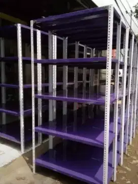 Rak besi siku lobang serbaguna