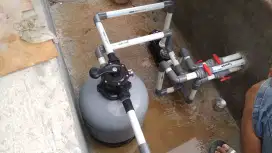 Tabung filter kolam renang