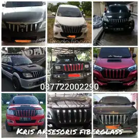 Jual macam macam grill Prado Apollo bahan fiberglass berkualitas tebal
