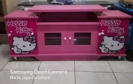 Bufet tv minimalis hello kitty