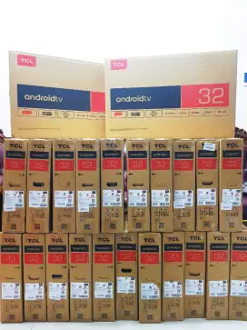 TCL 32 inch androidTV new garansi resmi