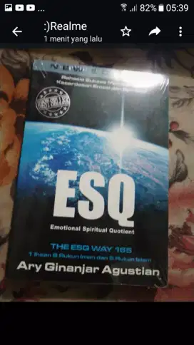 Dijual buku ESQ kondisi baru Msh Segel.Nego Halus