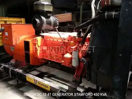 genset scania second