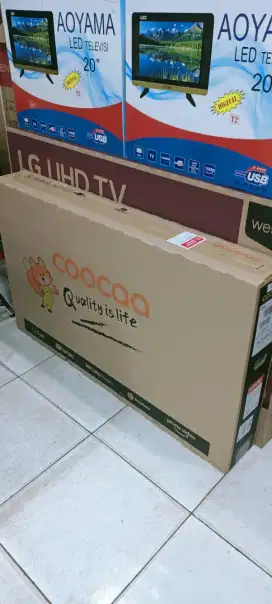 LED tv Coocaa 40 in smart tv barang baru garansi resmi