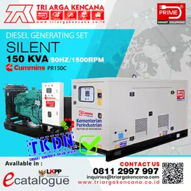 Ready Stock Genset PRIME Cummins 150 KVA