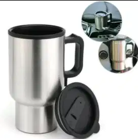 Mug Electric Car Charger Mug Cas Mobil Stainless Steel