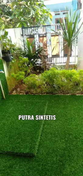 Di jual rumput sintetis taman