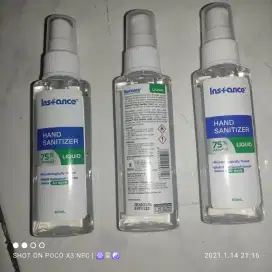 hand sanitizer baru merk instance spray