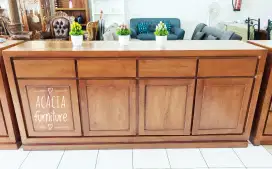 Bufet jati minimalis 2meter. Bisa nego tipis