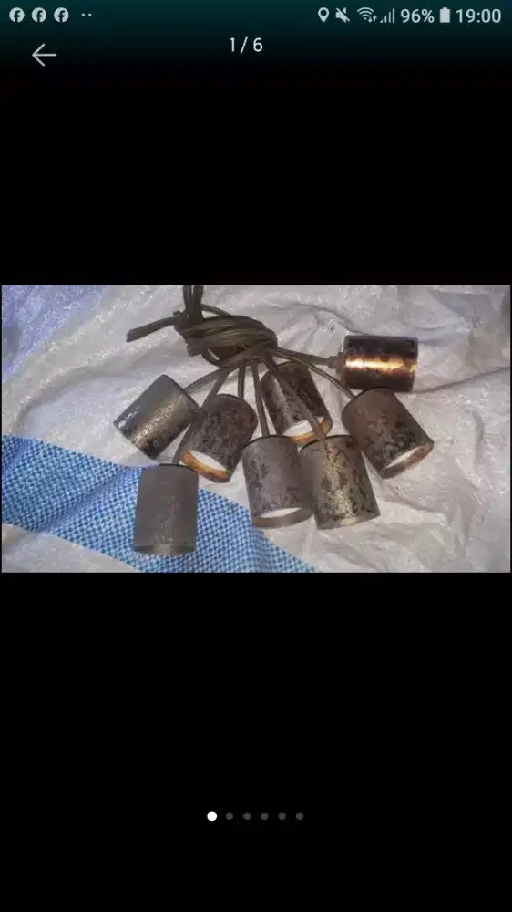 Borong sj nih piting lampu khusus utk lampu lawas mdl antik se lg ada