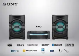 SONY HOME AUDIO SYSTEM SHAKE-X10D