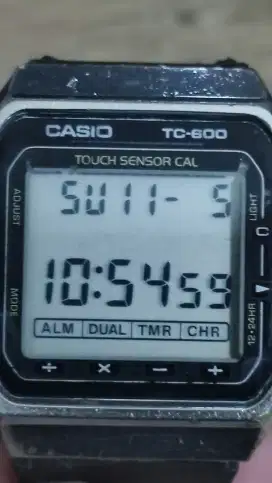 Casio TC 600 Vintage touchscreen