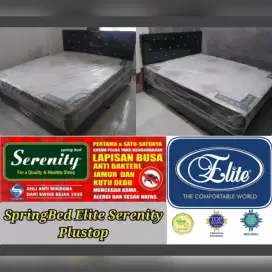 SpringBed Baru Merk Elite Plustop Harga Ekonomis