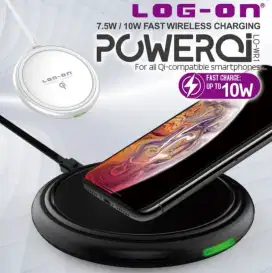 Charger Wireless Log On Power Qi Desktop iPhone X