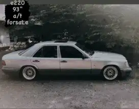 boxer masterpiece  w124 e220 93 aT  istimewa siap pakai no maLfunction