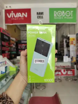 Powerbank ROBOT RT190S 10.000mAh garansi Resmi 1tahun (Rave Cell Sako)