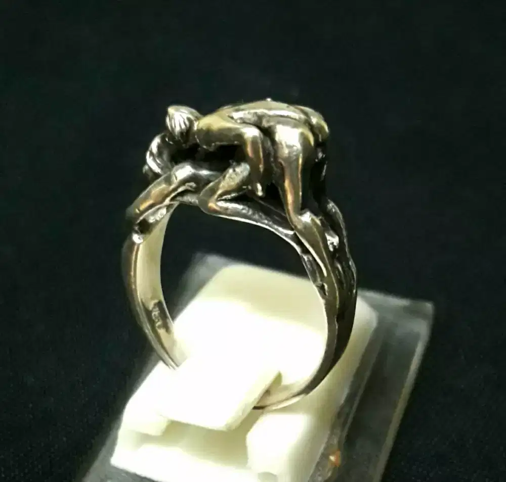 Cincin perak kualitas 925 handmade jadul seiko oris tas sepatu vintage