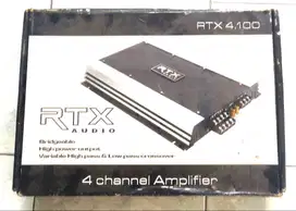 Power Audio Amplifier Rtx 4 channel