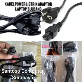 Kabel power Adaptor Charger laptop Lubang 3