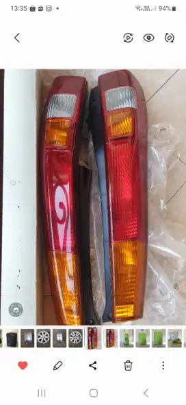 Lampu Rem dan Ritting Samping CRV th 2002