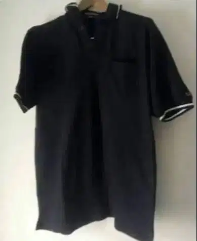 baju kerah polo shirt navy bl ori size XL + bns - cod ready |free-ship