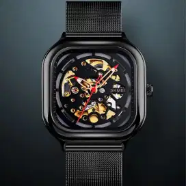 skmei jam tangan mechanical pria automatic movenment  anti air 30m