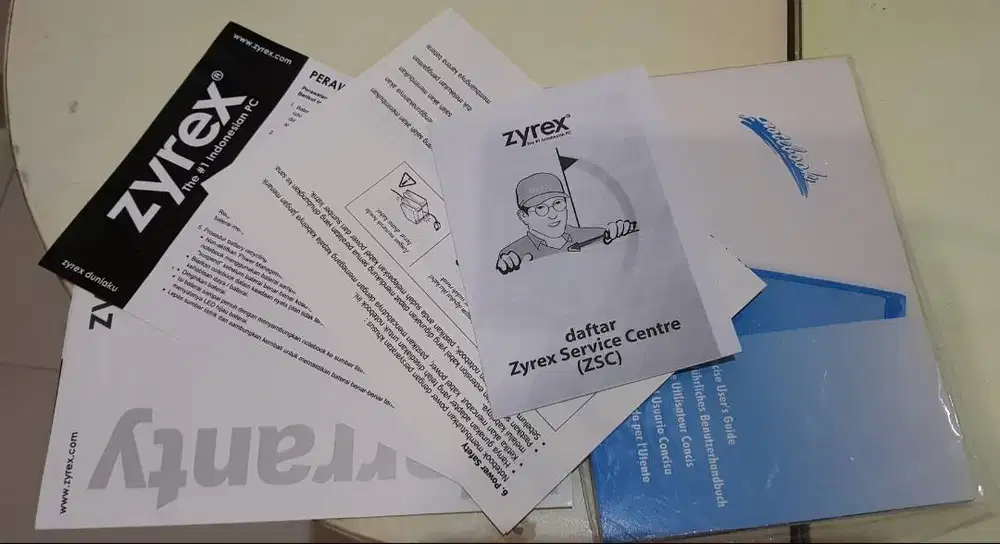 Buku Manual Laptop Zyrex