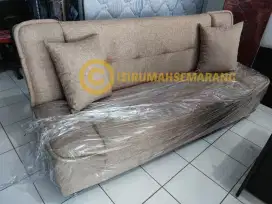 Sofabed Multifungsi - 3 seat -Free 2 Bantal Sofa - Free ongkirSemarang