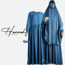 PL Gamis Hannah Jubah Akhwat Original
