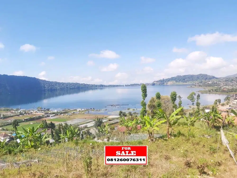 Tanah Bagus Hanya Selangkah Dari Tepi Danau Beratan, Bedugul!