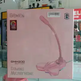 Microphone GAMEN GMH200 Pink Gaming MURAH MERIAH!! (RAVE CELL SAKO)