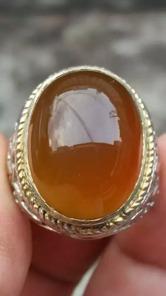 Jual Batu Cincin Natural Bacan Obi Bagus sekali