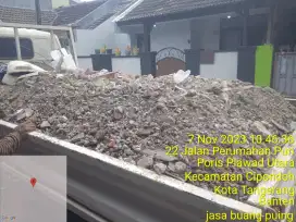 Jasa angkut tanah puing