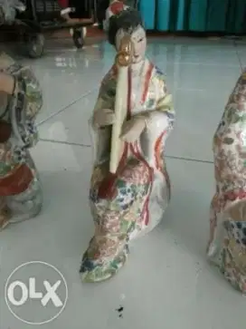 Delapan Dewa Legendaris patung ceramic tinggi 23 cm.MURAH
